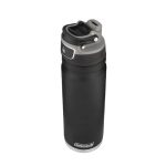 Coleman FreeFlow Vacuum-Insulated Stainless Steel Water Bottle with Leak-Proof Lid, 24oz/40oz Bottle with Button-Operated Lid & Carry Handle, Keeps Drinks Hot or Cold for Hours